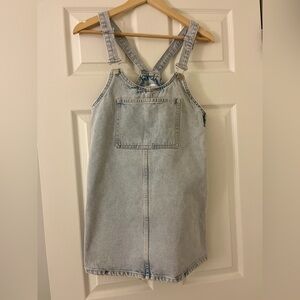Zara Light Blue Denim Dress